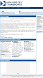 Mobile Screenshot of annuaire-transports.fr